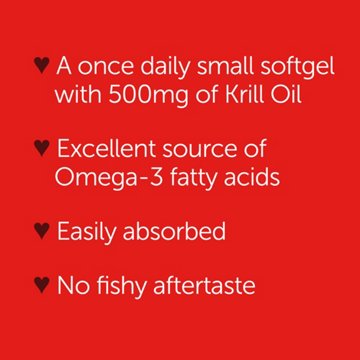 MegaRed 500mg Extra Strength Omega-3 Krill Oil