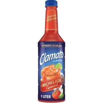Clamato Preparado Michelada Tomato Cocktail Mixer, 1 L