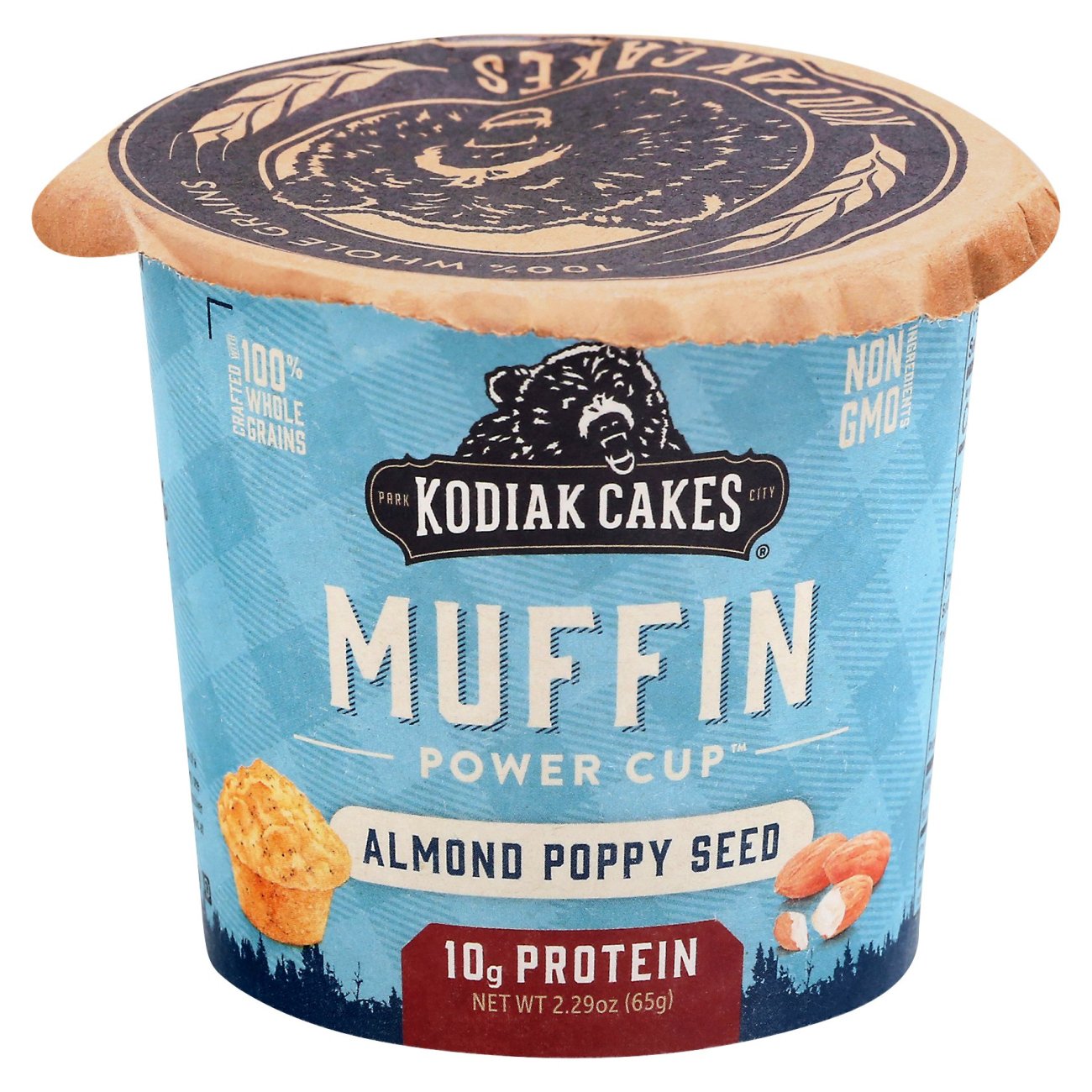 Kodiak Cakes Unleashed Almond Poppy Seed Muffin Cup Shop Baking