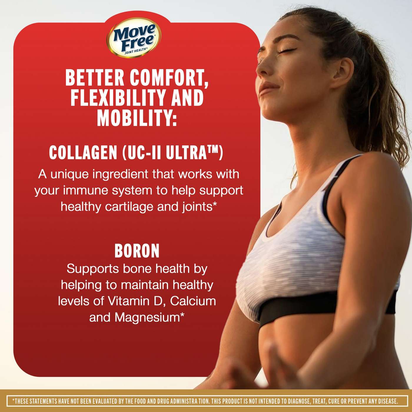 Schiff Move Free Ultra Triple Action with Type II Collagen Boron & HA; image 4 of 8