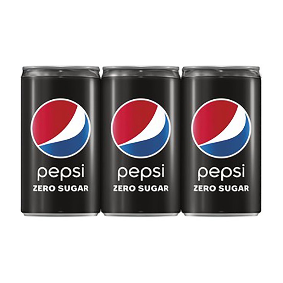 Pepsi Zero Sugar Cola 7.5 oz Cans - Shop Soda at H-E-B