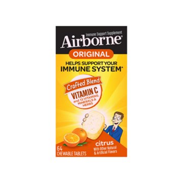 Airborne Citrus Chewable Tablets