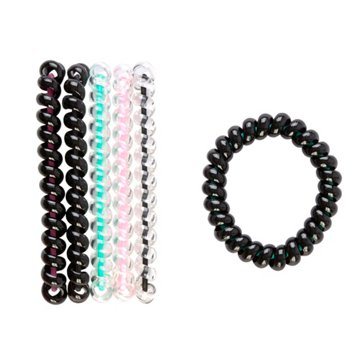 Scunci Spiral Ponytailers, 6 ct