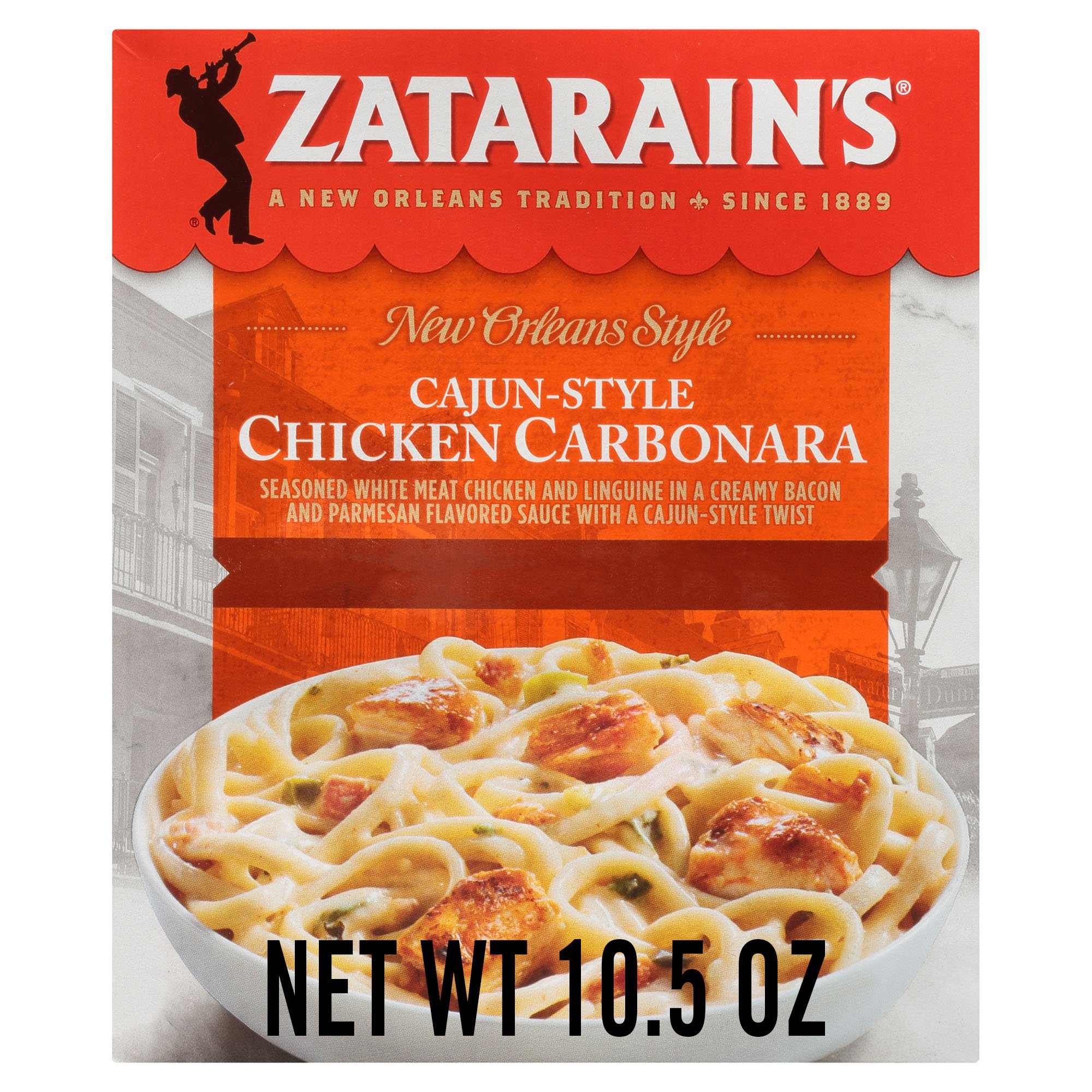 Zatarain's Frozen Meal - Blackened Chicken Alfredo