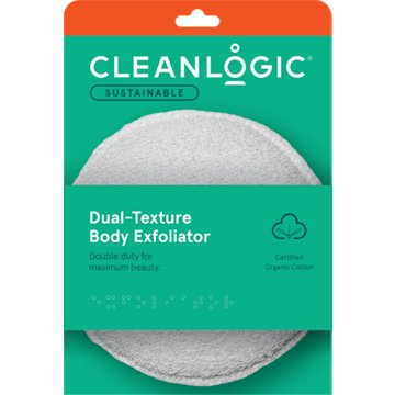 Cleanlogic Exfoliating Dual Texture Body Scrubber