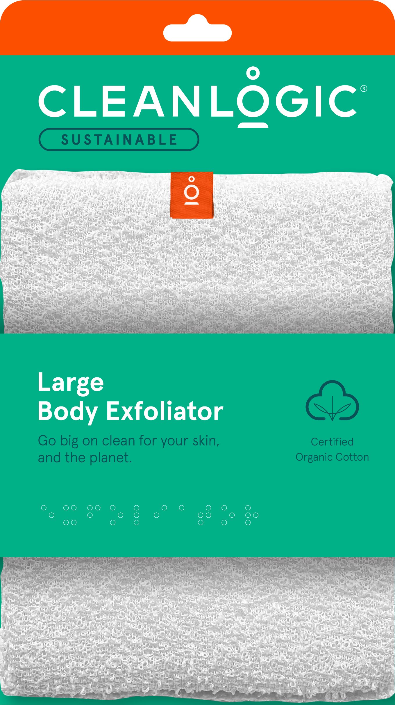 cleanlogic exfoliating body scrubber