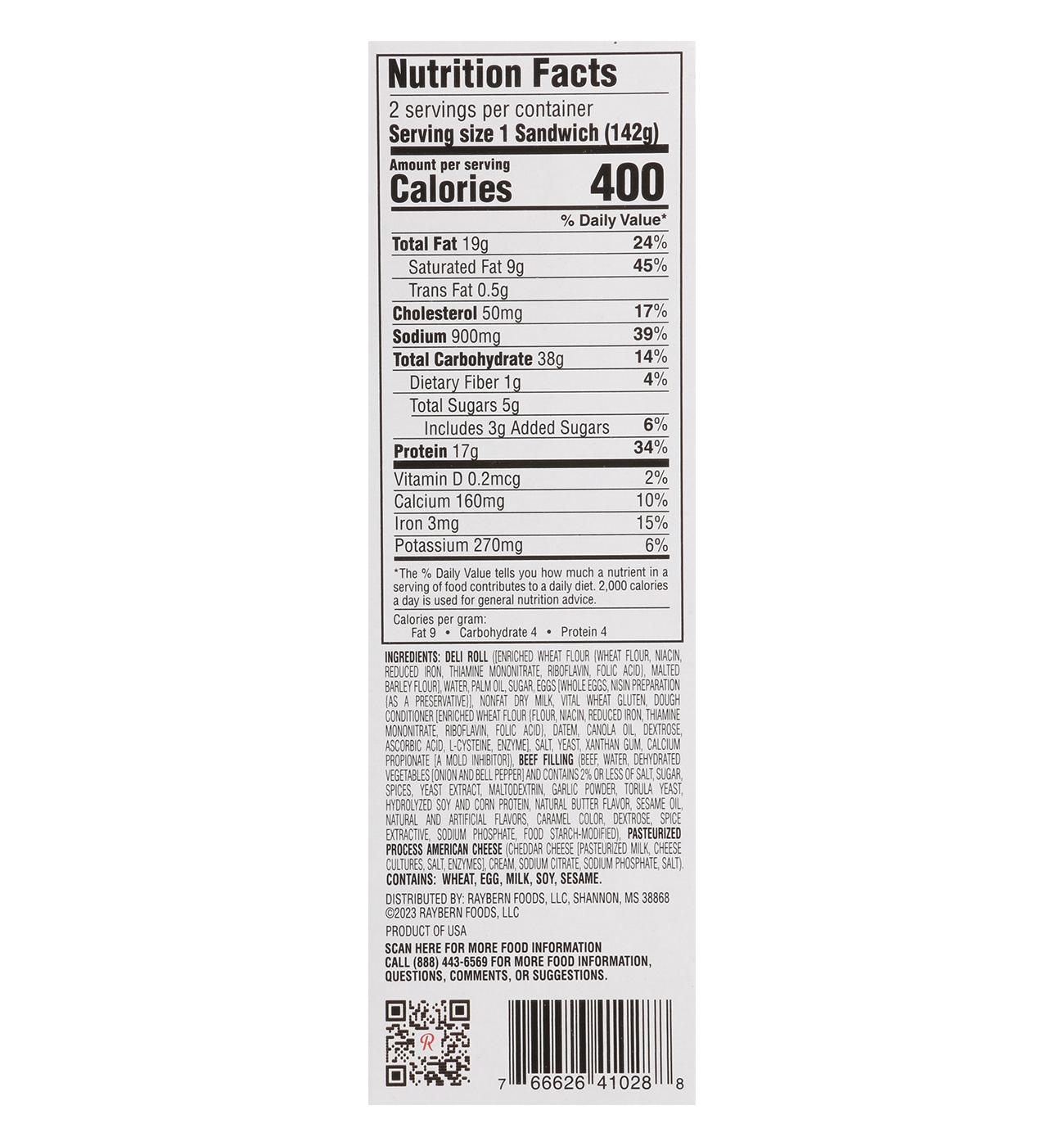 Raybern's Philly Cheesesteak Sandwiches; image 3 of 5