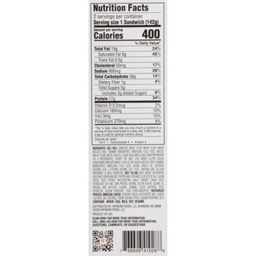 Raybern's Philly Cheesesteak Sandwiches, 2 ct