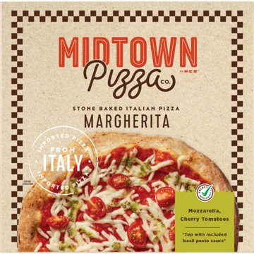 Midtown by H-E-B Margherita Stone Baked Italian Pizza