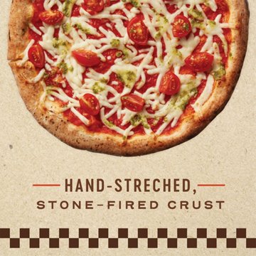 Midtown by H-E-B Margherita Stone Baked Italian Pizza