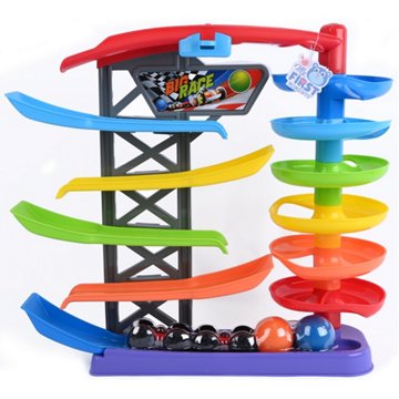 My First Moments Big Race Drop Tower Playset