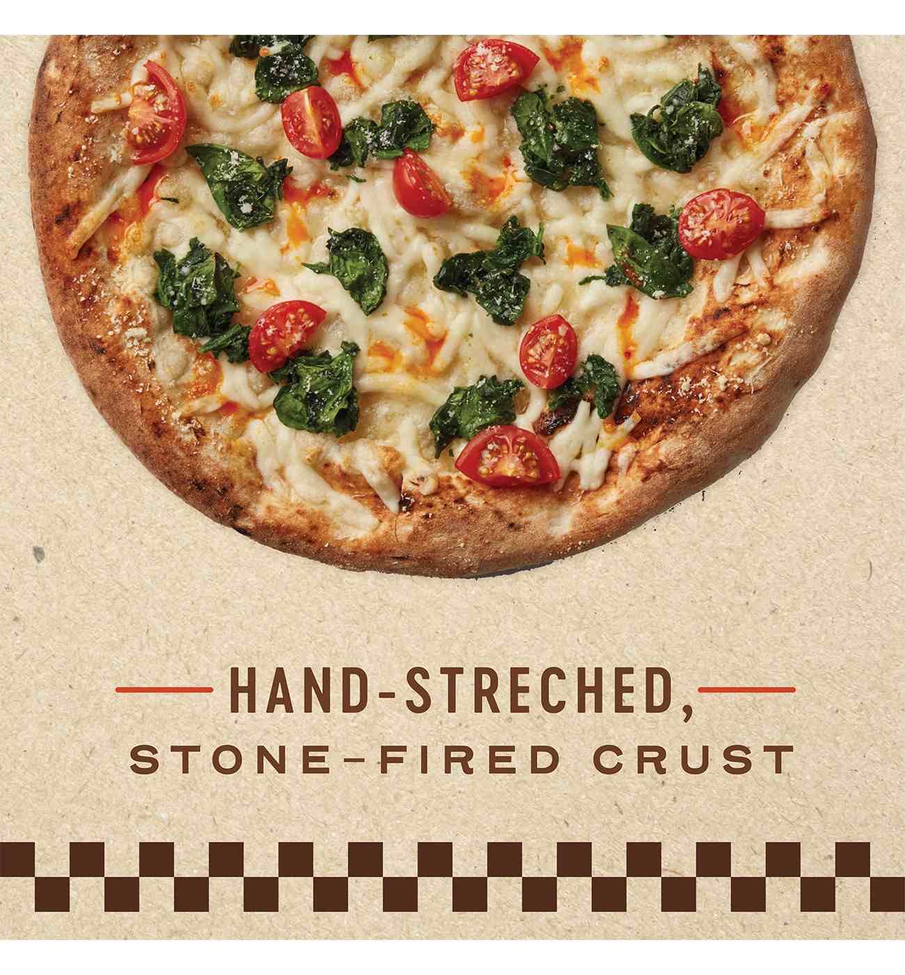 Midtown by H-E-B Cherry Tomato & Spinach Stone Baked Italian Pizza; image 4 of 6