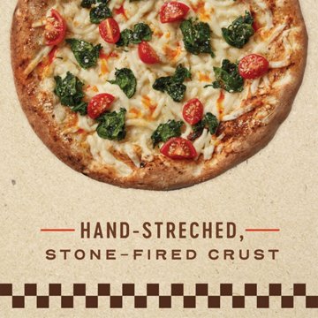 Midtown by H-E-B Cherry Tomato & Spinach Stone Baked Italian Pizza, 14.5 oz