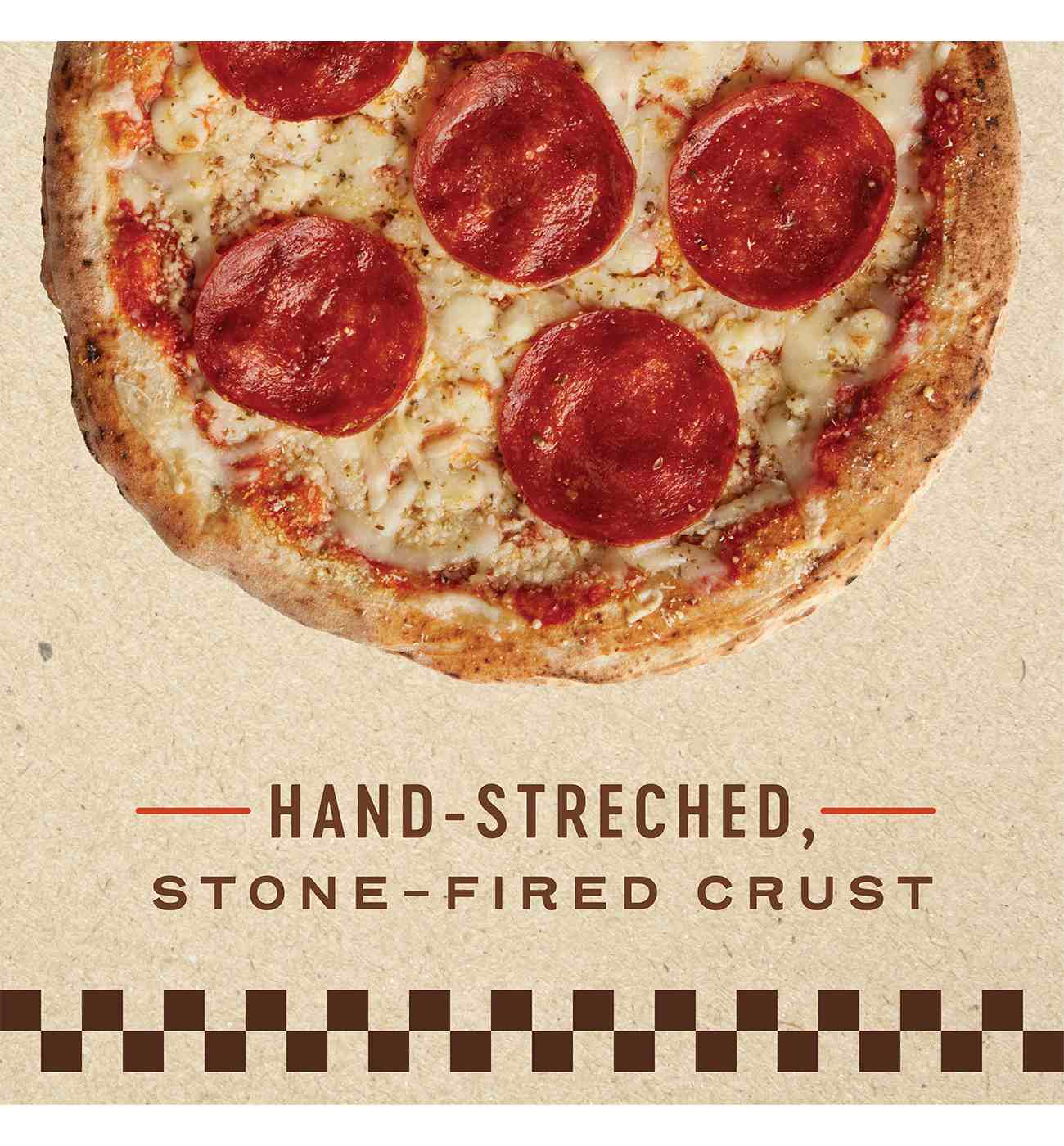 Midtown by H-E-B Uncured Pepperoni Stone Baked Italian Crust Pizza; image 3 of 6