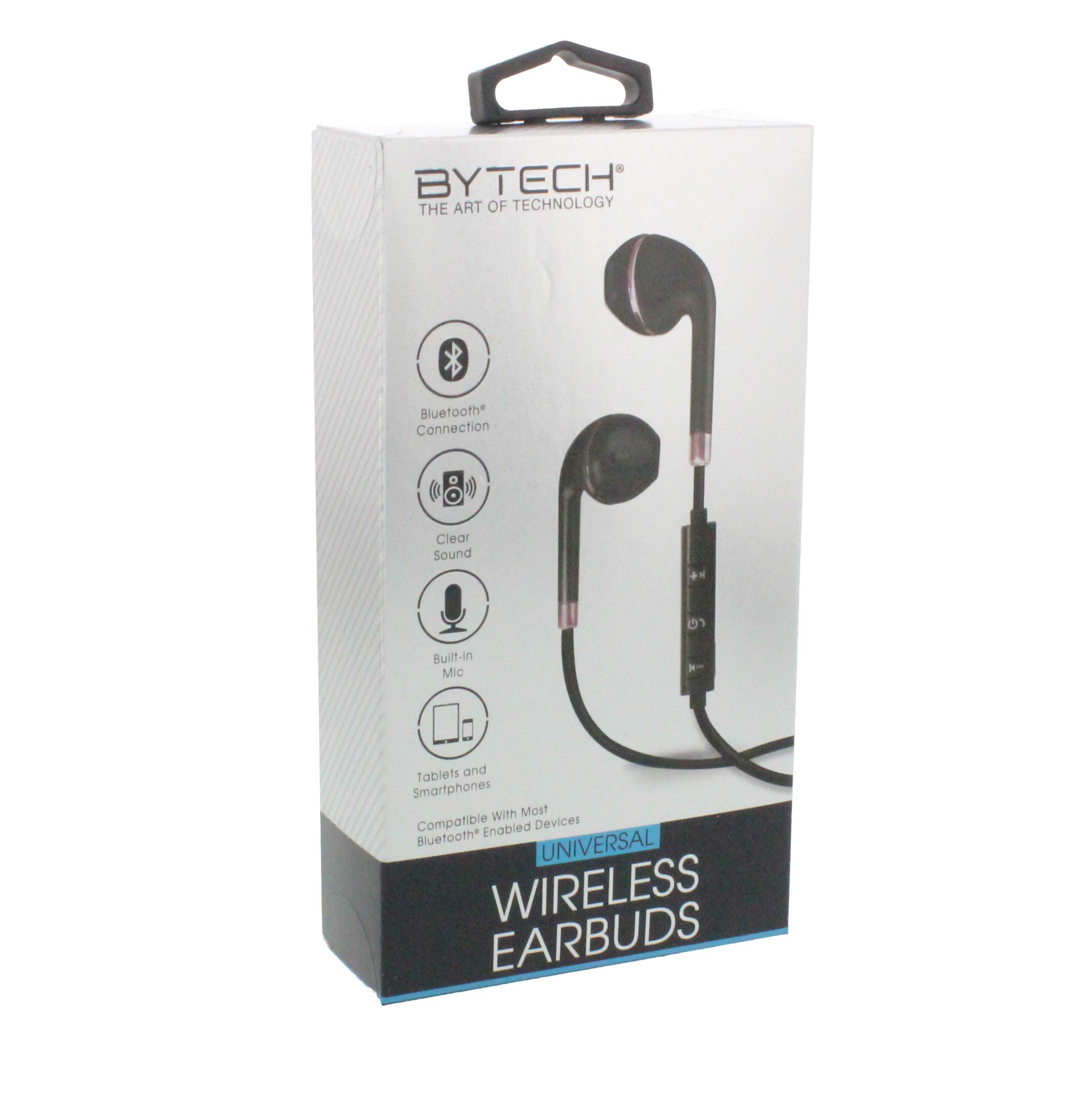 Bytech Universal Bluetooth In-Ear Earbuds with Microphone - Shop ...