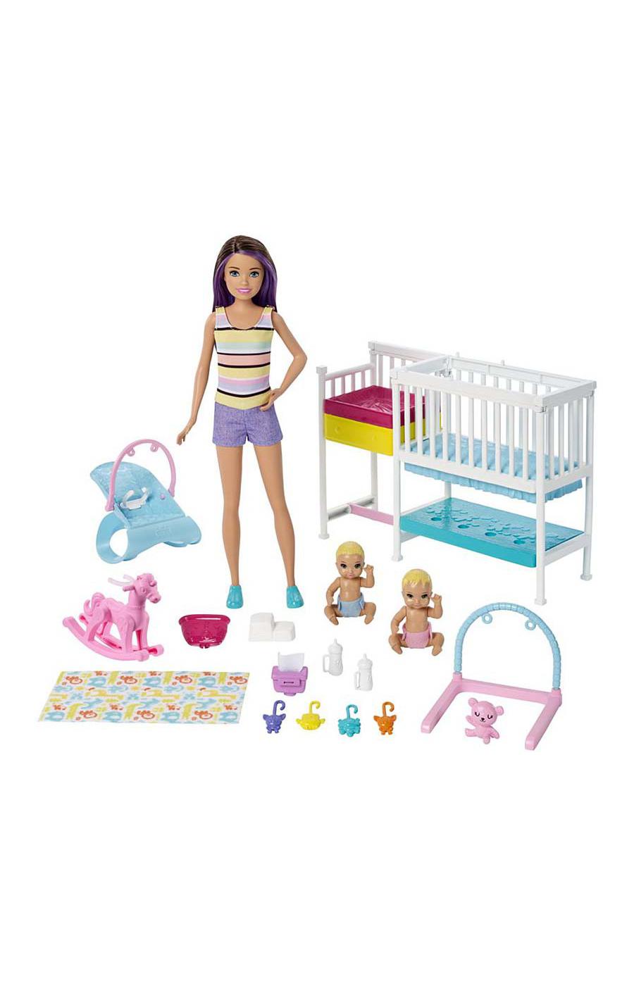 Barbie Skipper Babysitters Nap 'n Nuture Nursery Playset; image 2 of 2