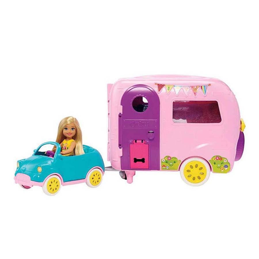 Booth lyd person Barbie Club Chelsea Camper Playset - Shop Playsets at H-E-B