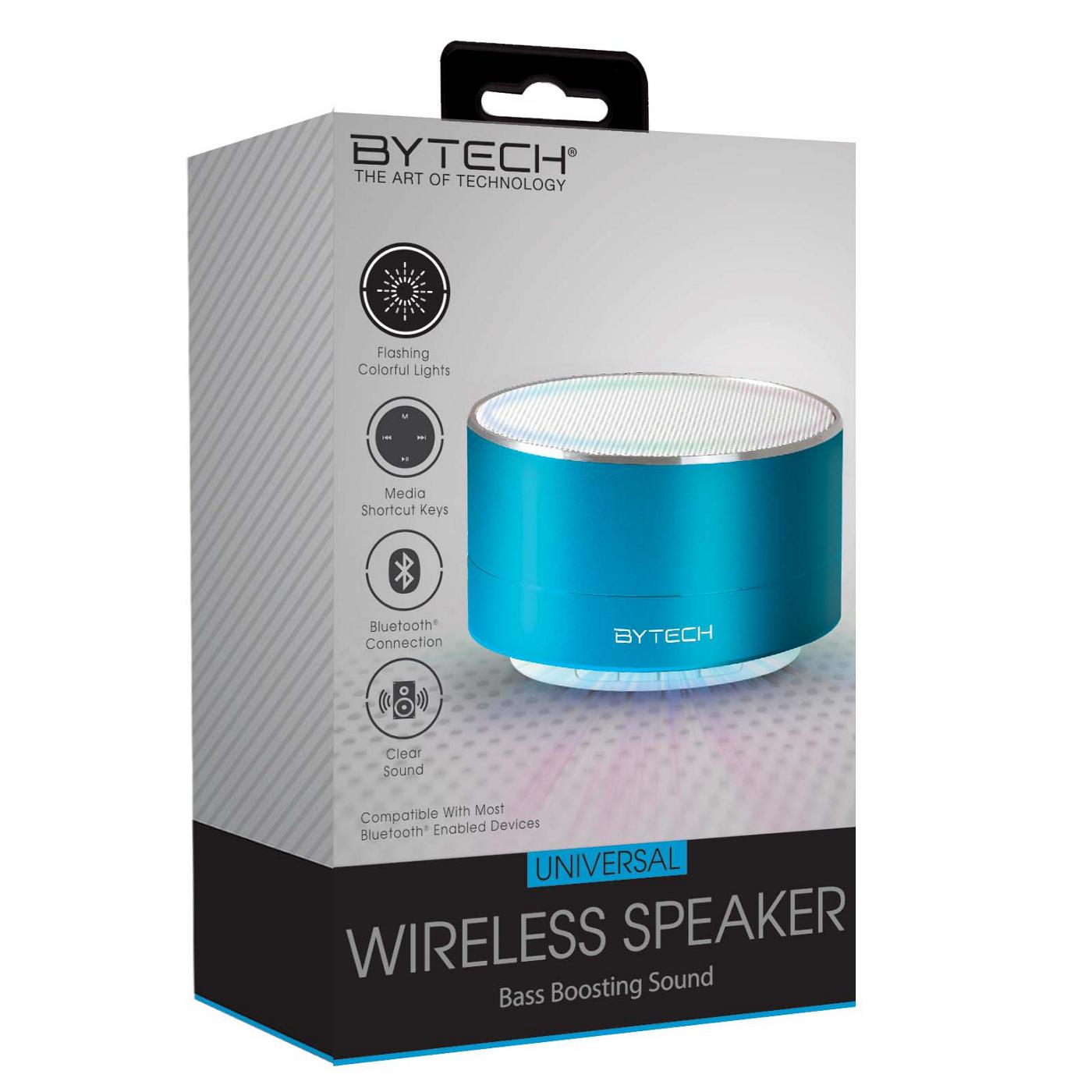 Bytech Universal Wireless Chrome Speaker, Assorted; image 2 of 3