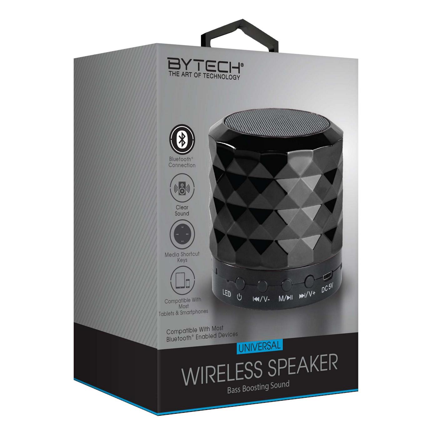 Bytech Black Wireless Chrome Speaker; image 2 of 2