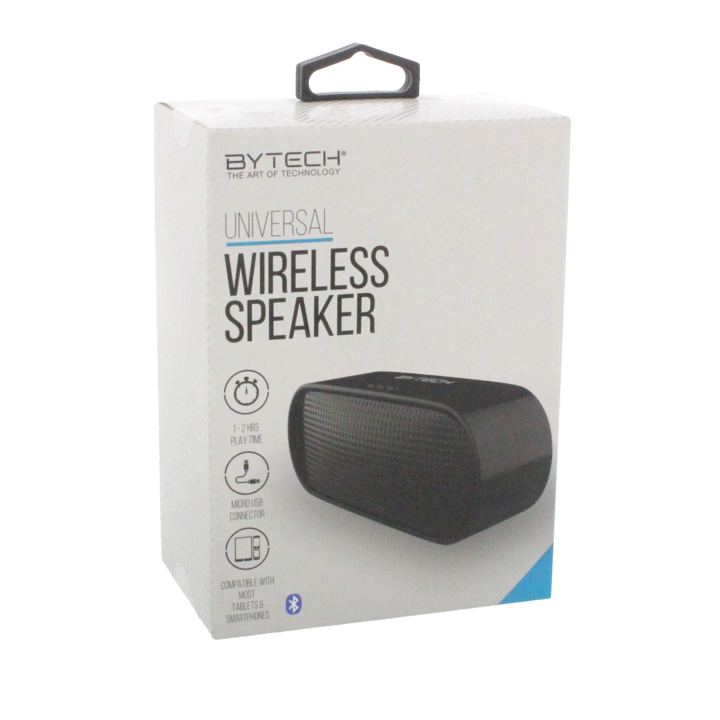 Bytech Black Universal Bluetooth Oval Speaker Shop Audio at HEB