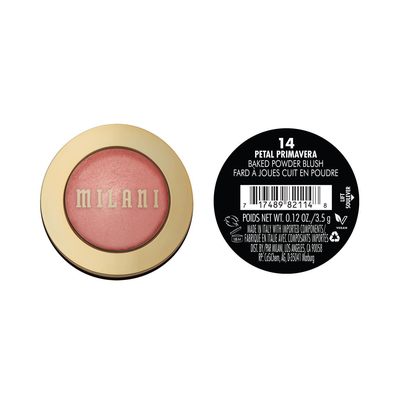 Milani Baked Blush Petal Primavera Shop Blush at HEB