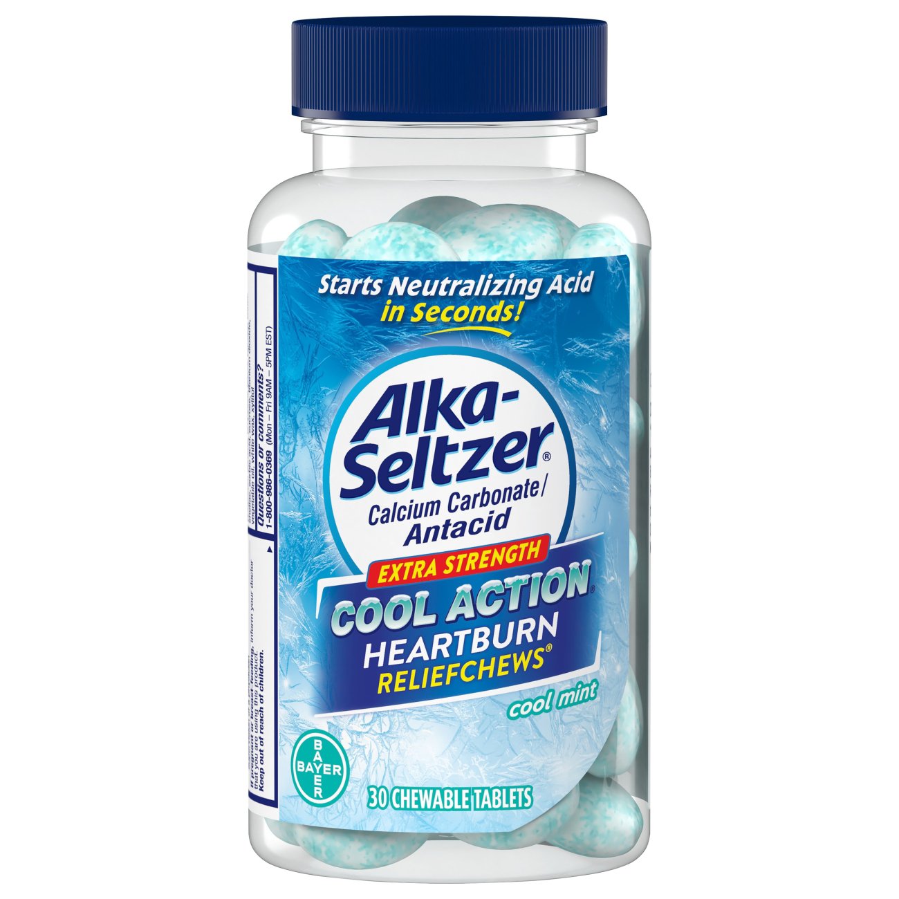 Alka-Seltzer Heartburn ReliefChews Extra Strength Cool Action Heartburn ...