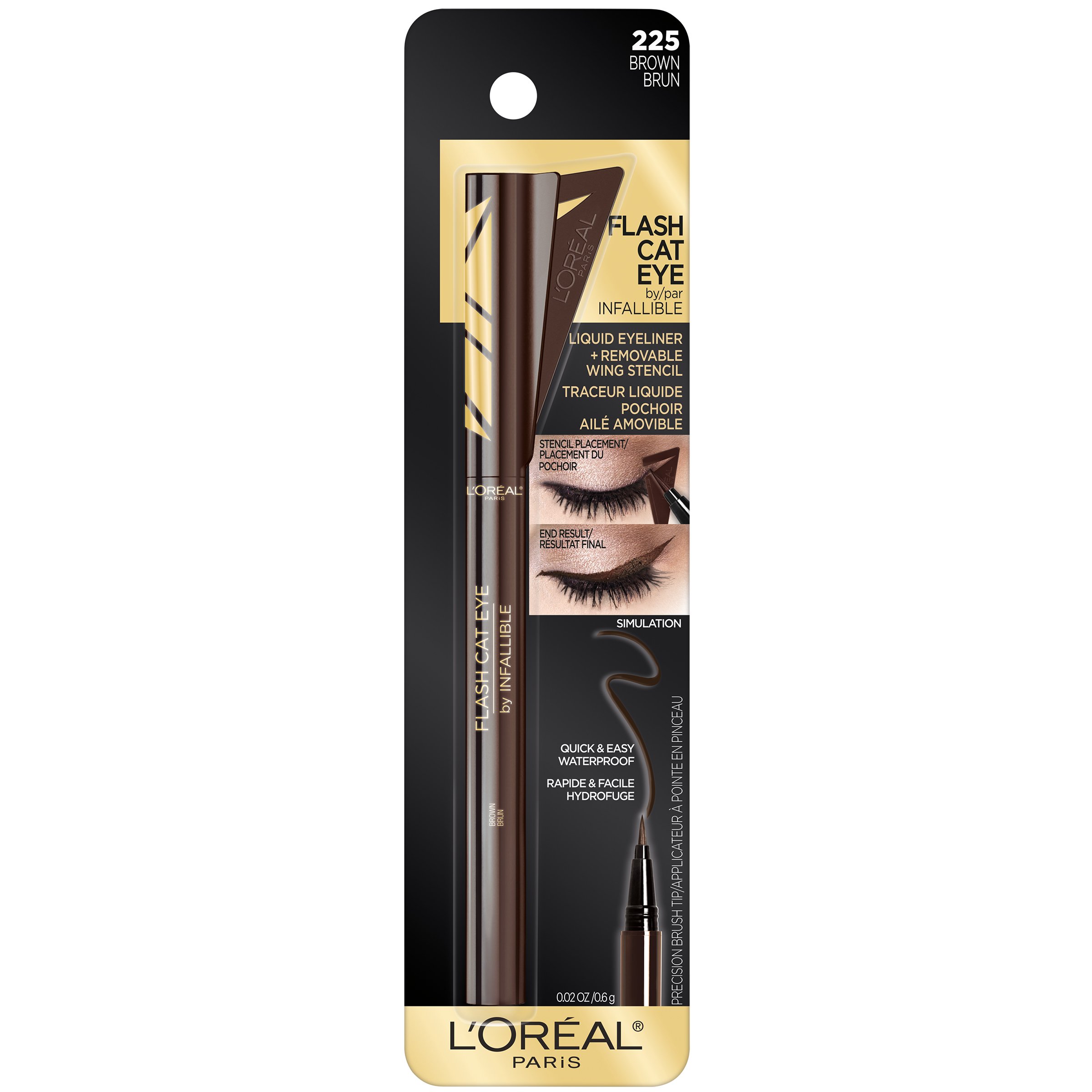 L'Oreal Paris Infallible Flash Cat Eye Waterproof Brush Tip Liquid