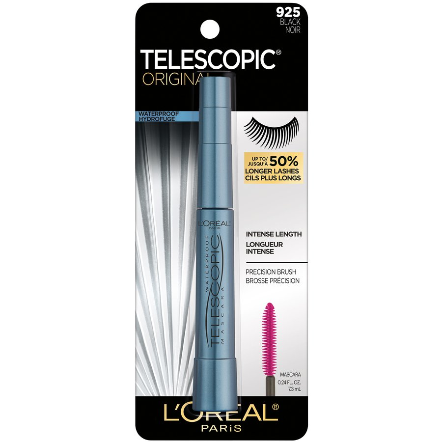 L Oreal Paris Telescopic Original Waterproof Lengthening Mascara Black Shop Eyes At H E B