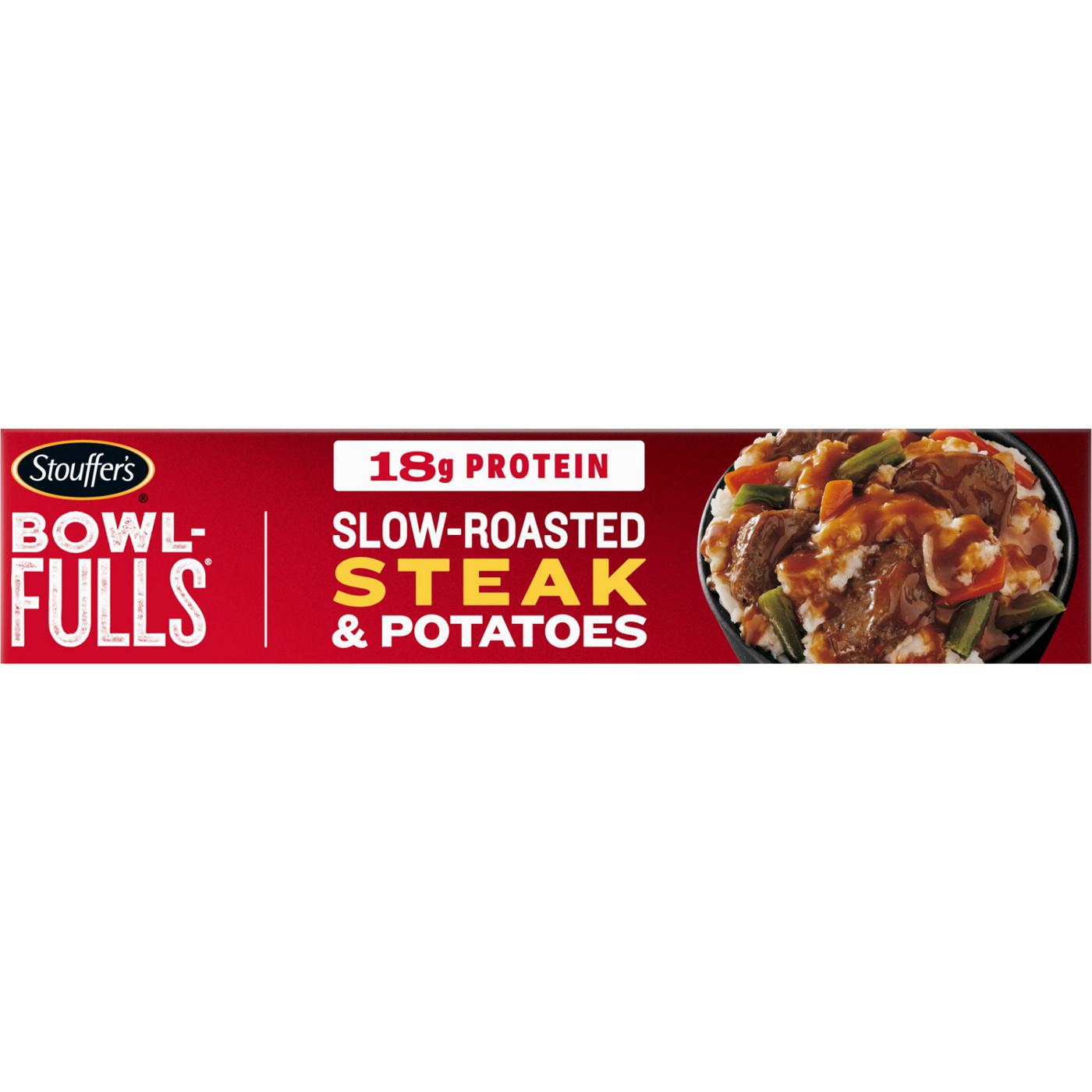 Stouffer's Bowl-Fulls Slow-Roasted Steak & Potatoes Frozen Meal; image 3 of 7