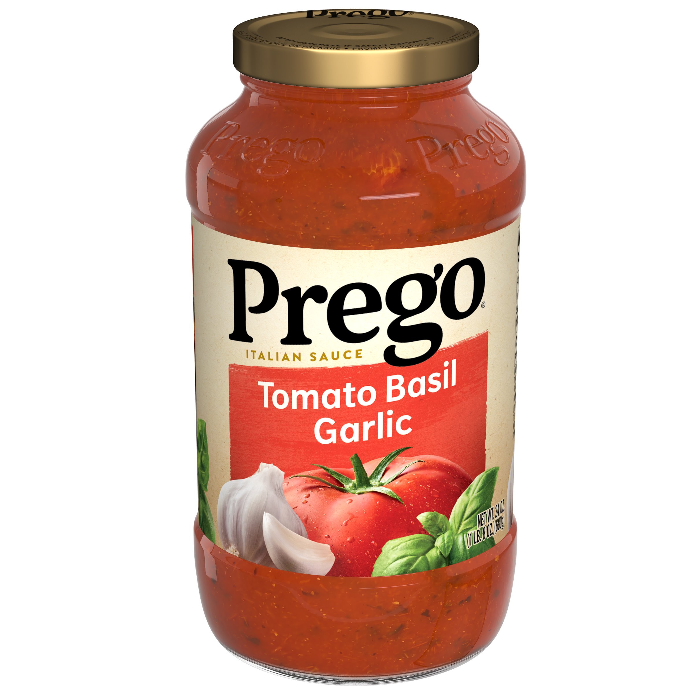 Prego Tomato Basil Garlic Italian Sauce Shop Sauces Marinades At H E B