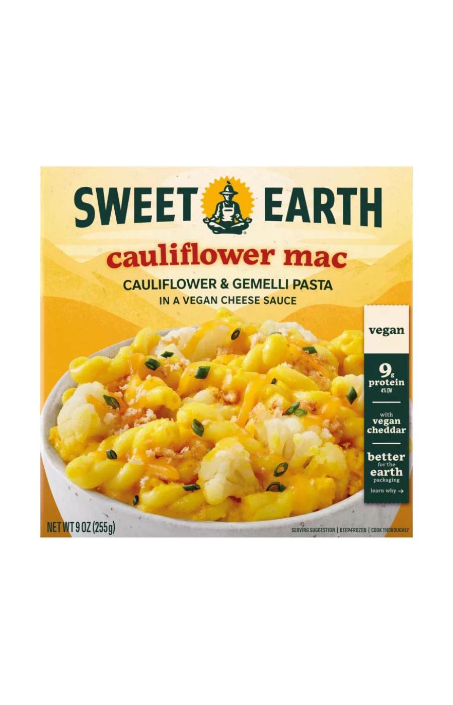 Sweet Earth Cauliflower Mac Frozen Meal; image 1 of 7