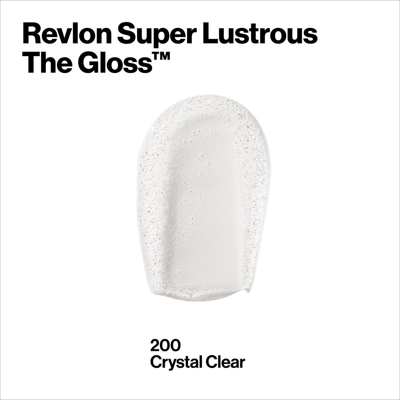 Revlon Super Lustrous The Gloss, 200 Crystal Clear; image 7 of 7
