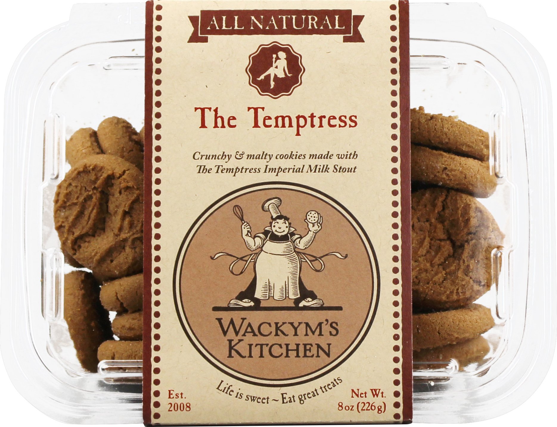 Wackym's Kitchen The Temptress Cookies, 8 oz | Central Market