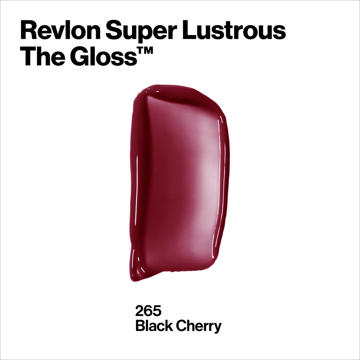 Revlon Super Lustrous The Gloss, 265 Black Cherry; image 4 of 7