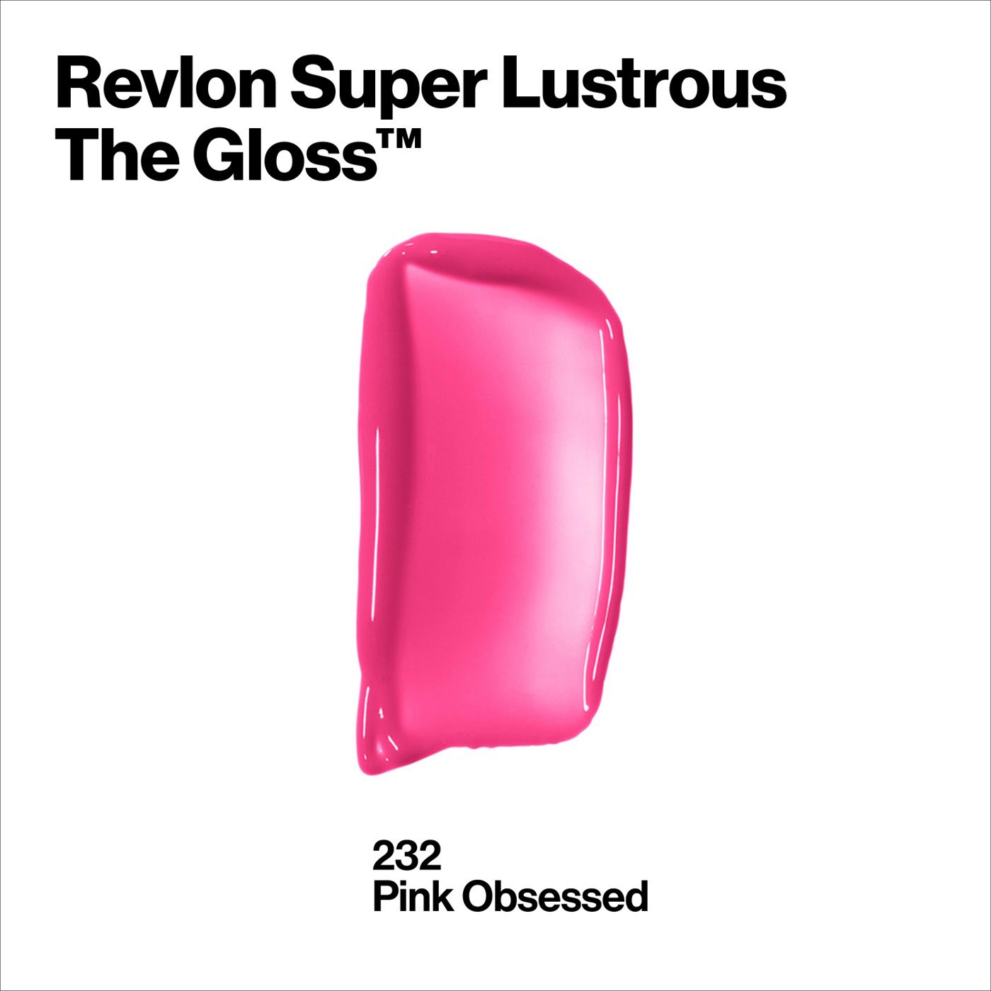 Revlon Super Lustrous The Gloss, 232 Pink Obsessed; image 3 of 7