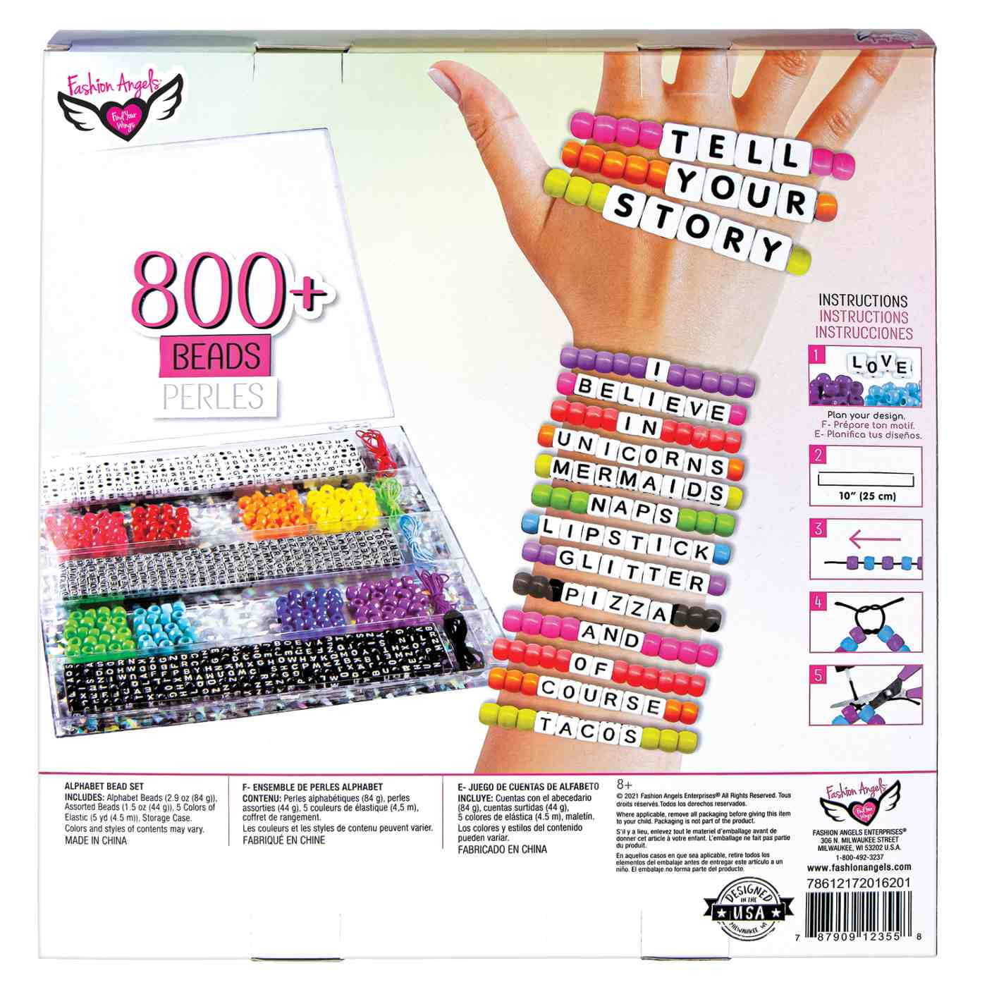 Fashion Angels Tell Your Story Alphabet Bead Kit; image 3 of 7