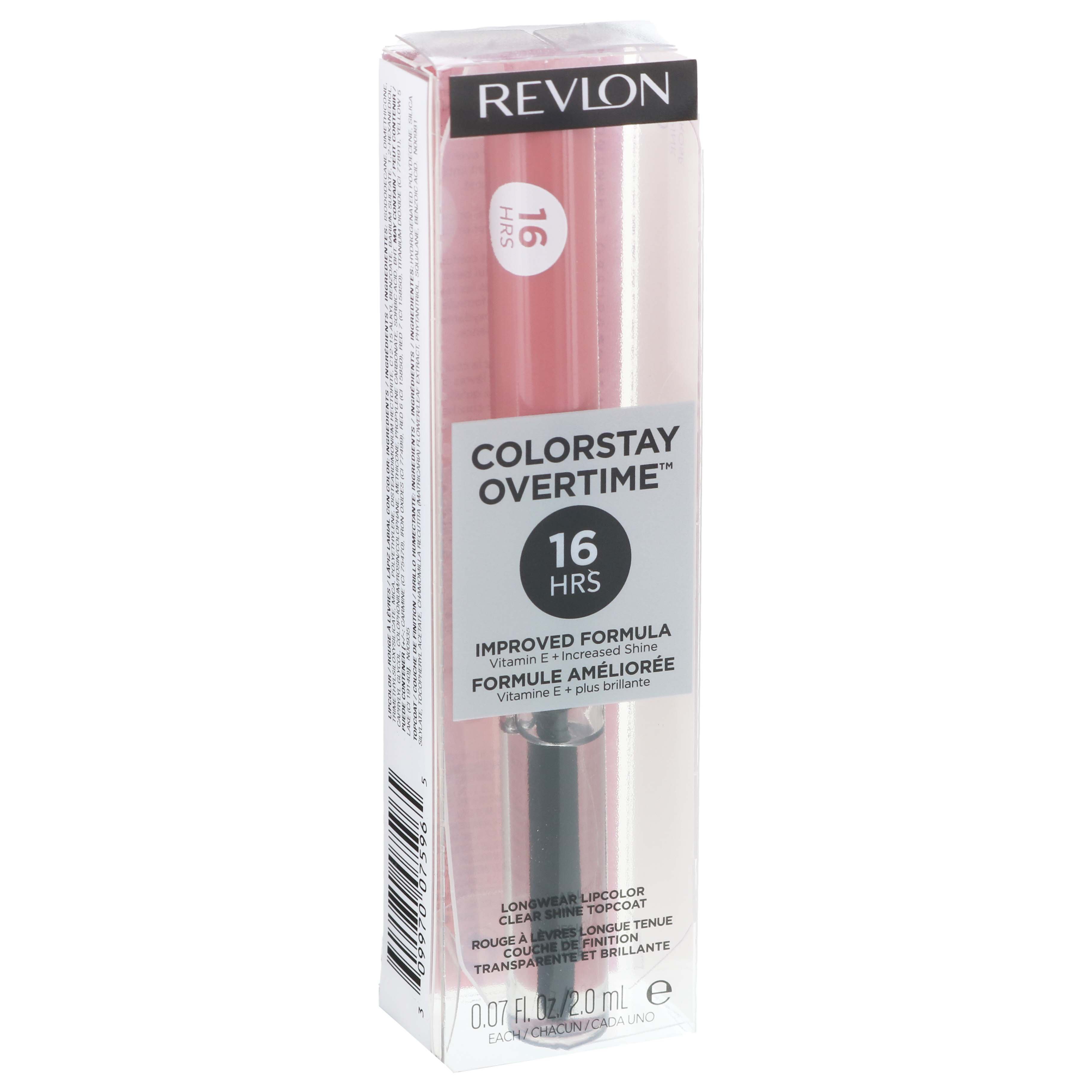 Revlon ColorStay Overtime Lipcolor, 24/7 Pink - Shop Lips at H-E-B