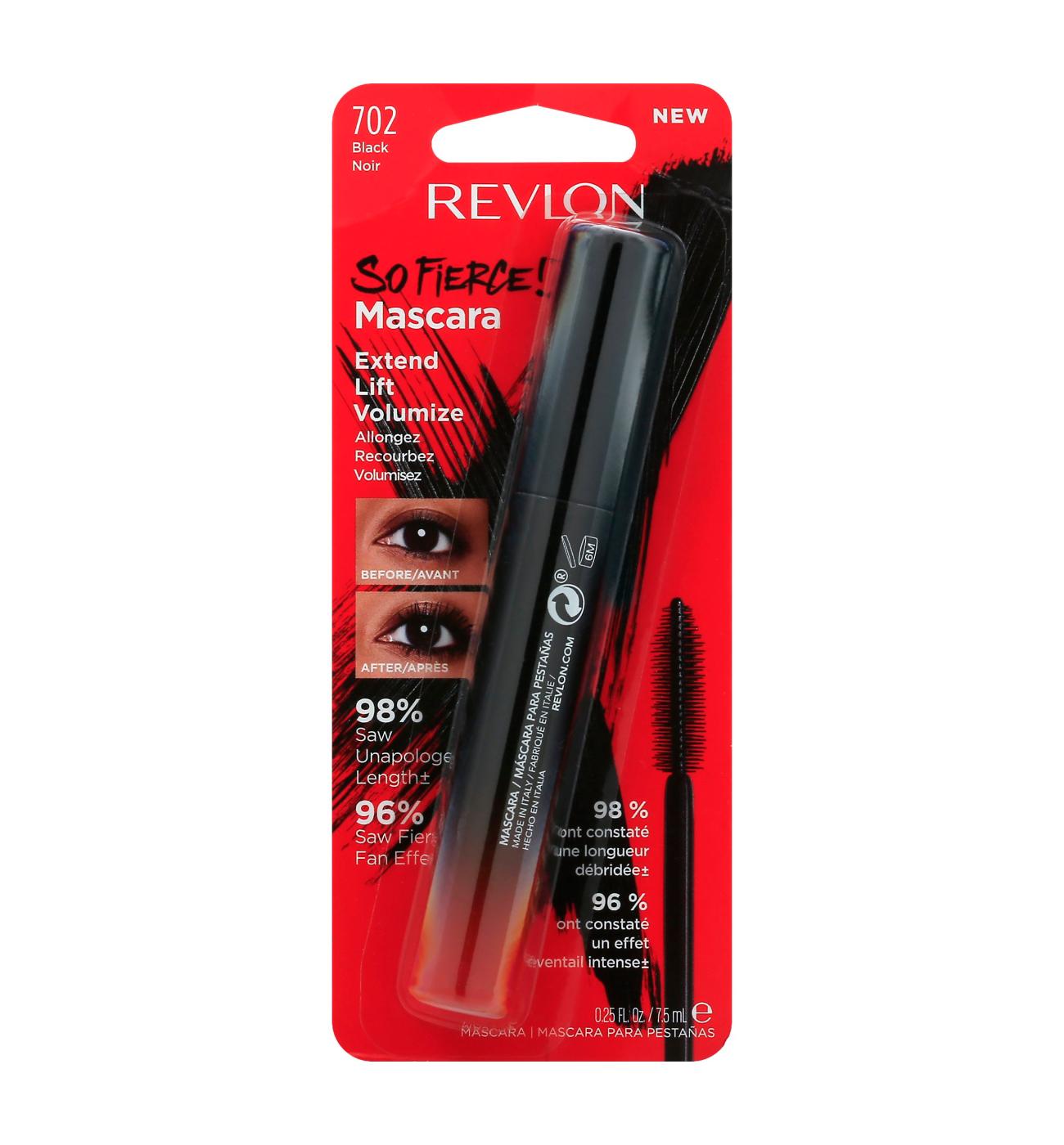 Revlon So Fierce Mascara, 702 Black; image 1 of 4