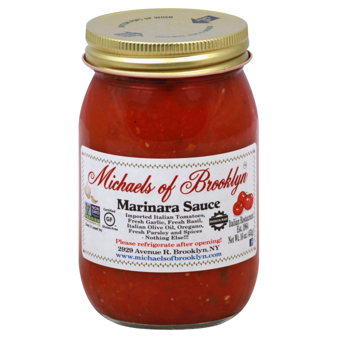 Michaels Of Brooklyn Marinara Sauce Shop Sauces & Marinades at HEB