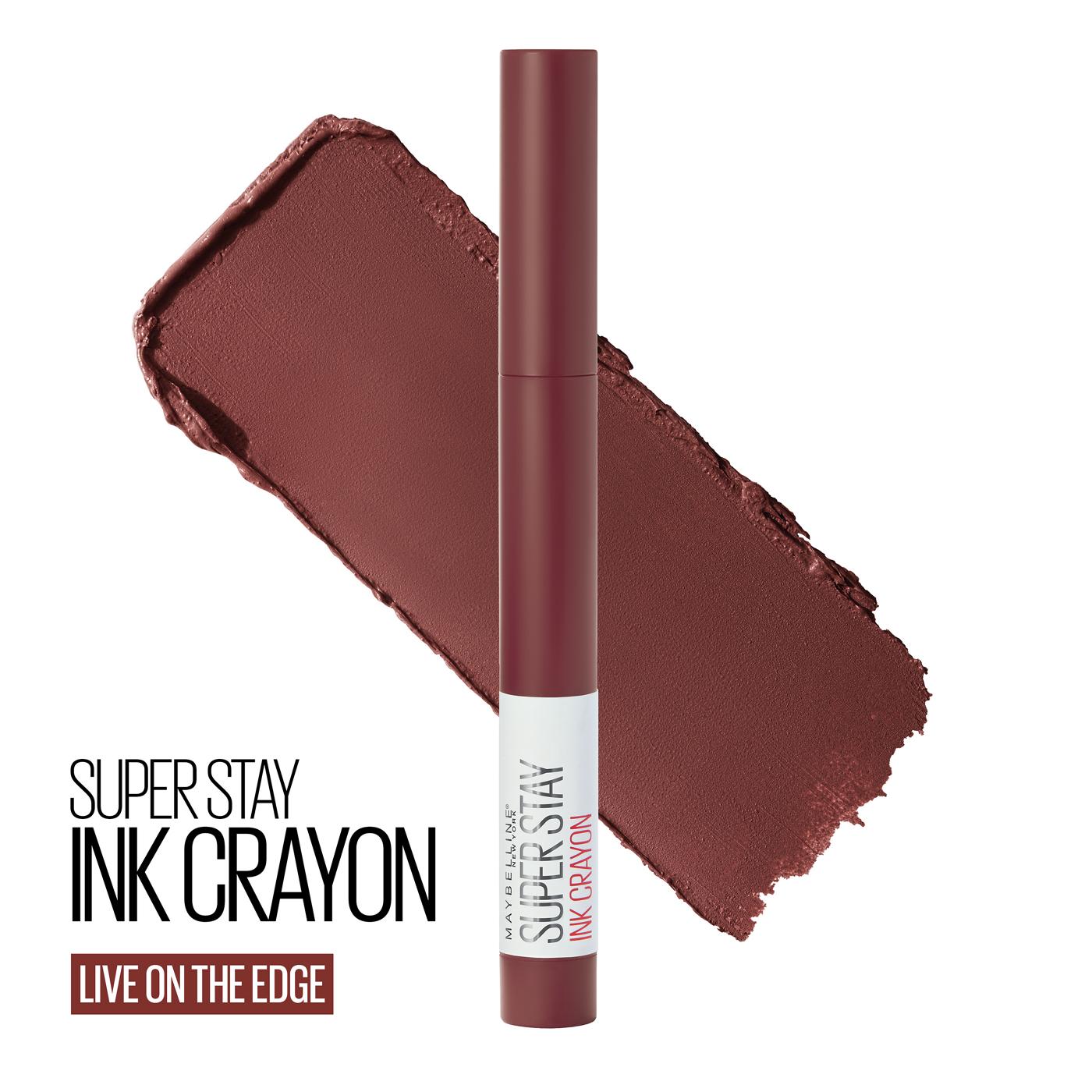 Maybelline Super Stay Ink Crayon Lipstick Live On Edge; image 3 of 5