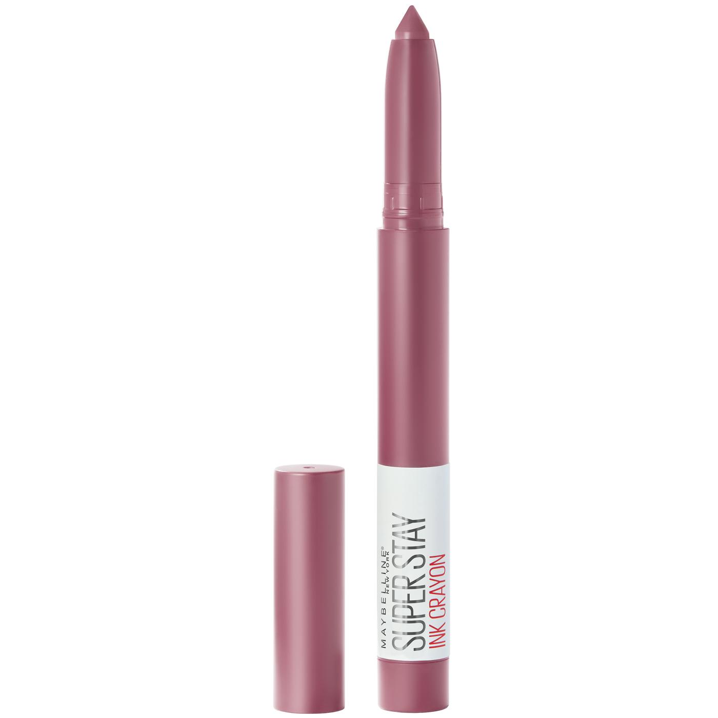 Maybelline Super Stay Ink Crayon Lipstick - Exceptional; image 1 of 5