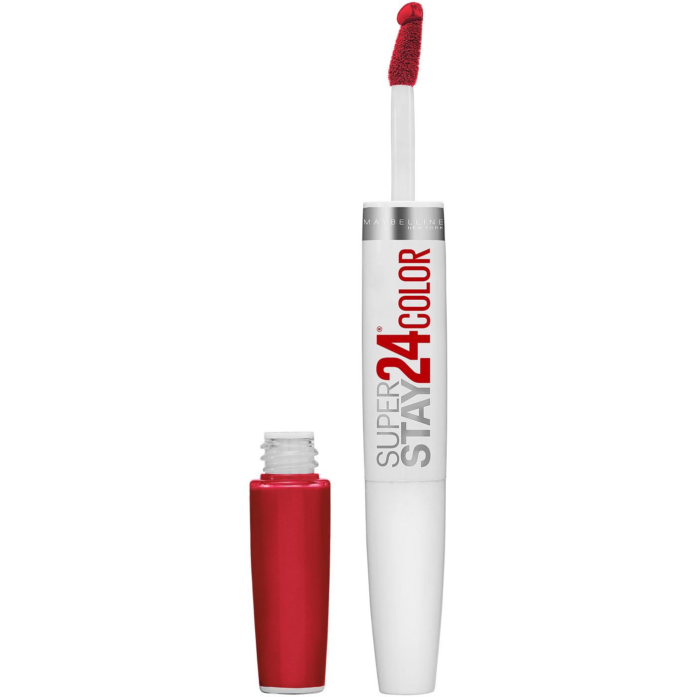 Maybelline Super Stay 24 2-Step Liquid Lipstick Optic Ruby; image 1 of 4