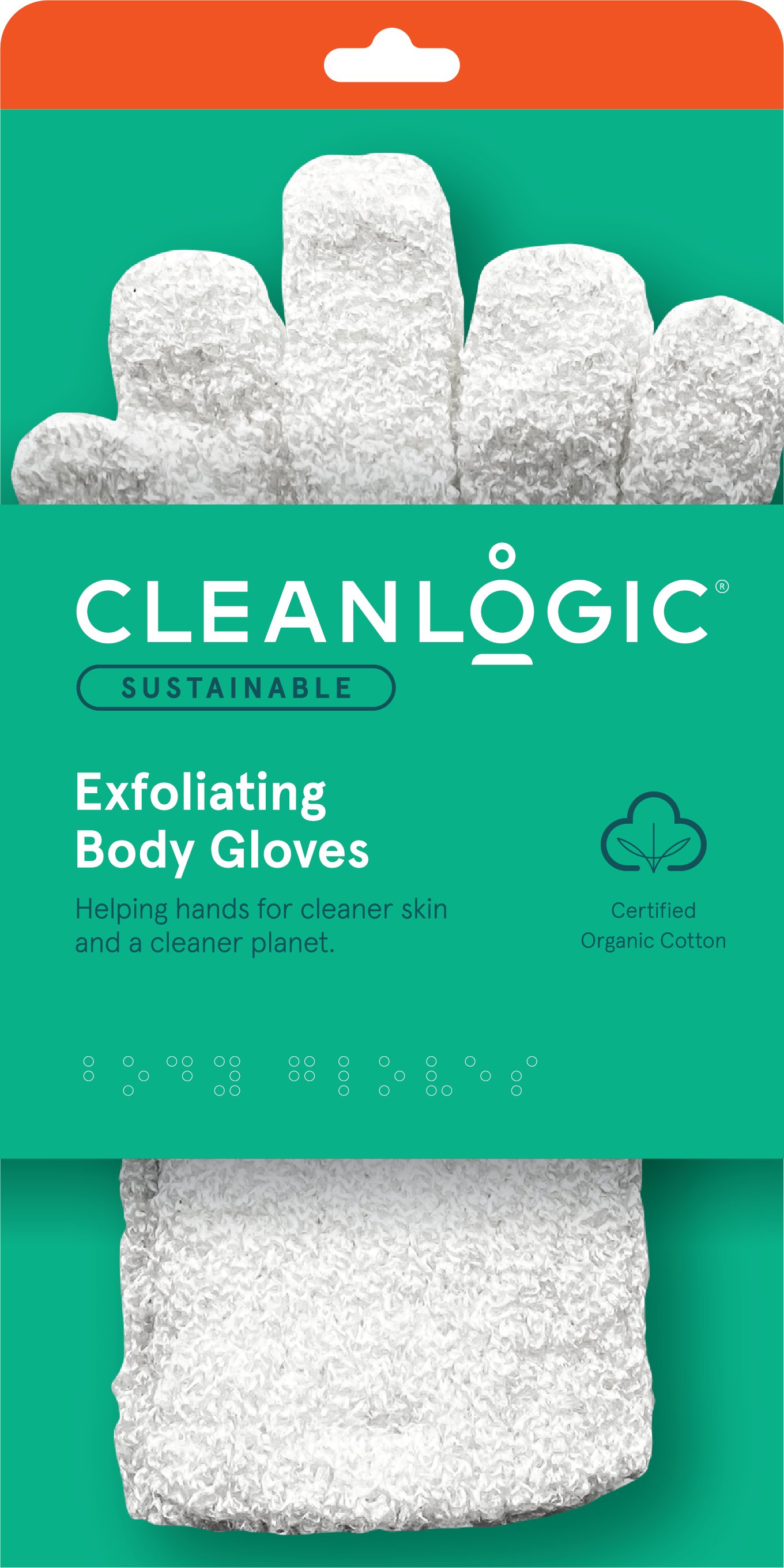 Cleanlogic Exfoliating Bath Gloves Shop Accessories at HEB