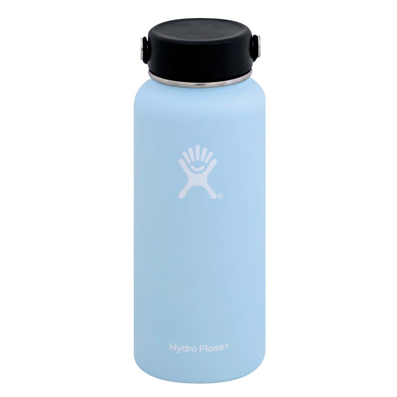 Iron Flask Wide Mouth Water Bottle with 3 Lids - Midnight Black - Shop  Travel & To-Go at H-E-B