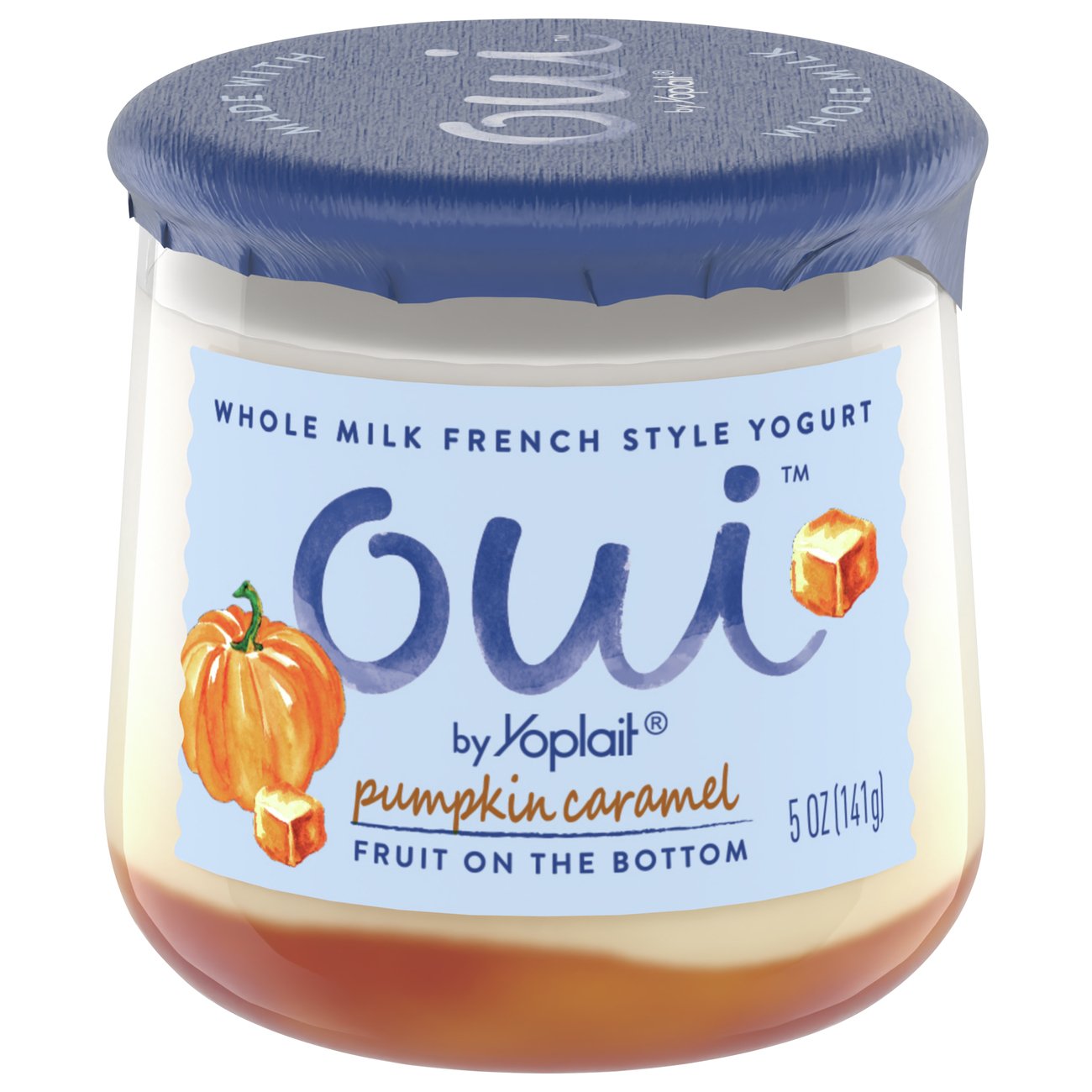 Yoplait Oui Pumpkin Caramel French Style Yogurt Shop Yogurt at HEB