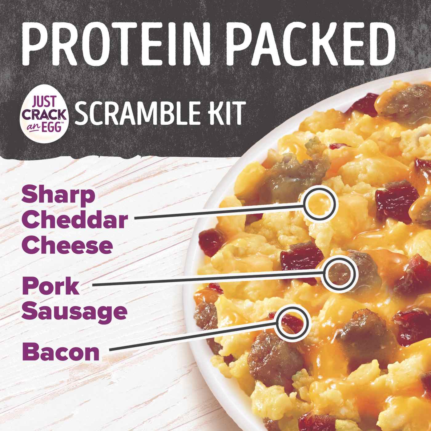 Just Crack an Egg Breakfast Scramble Kit - Protein Packed; image 5 of 9
