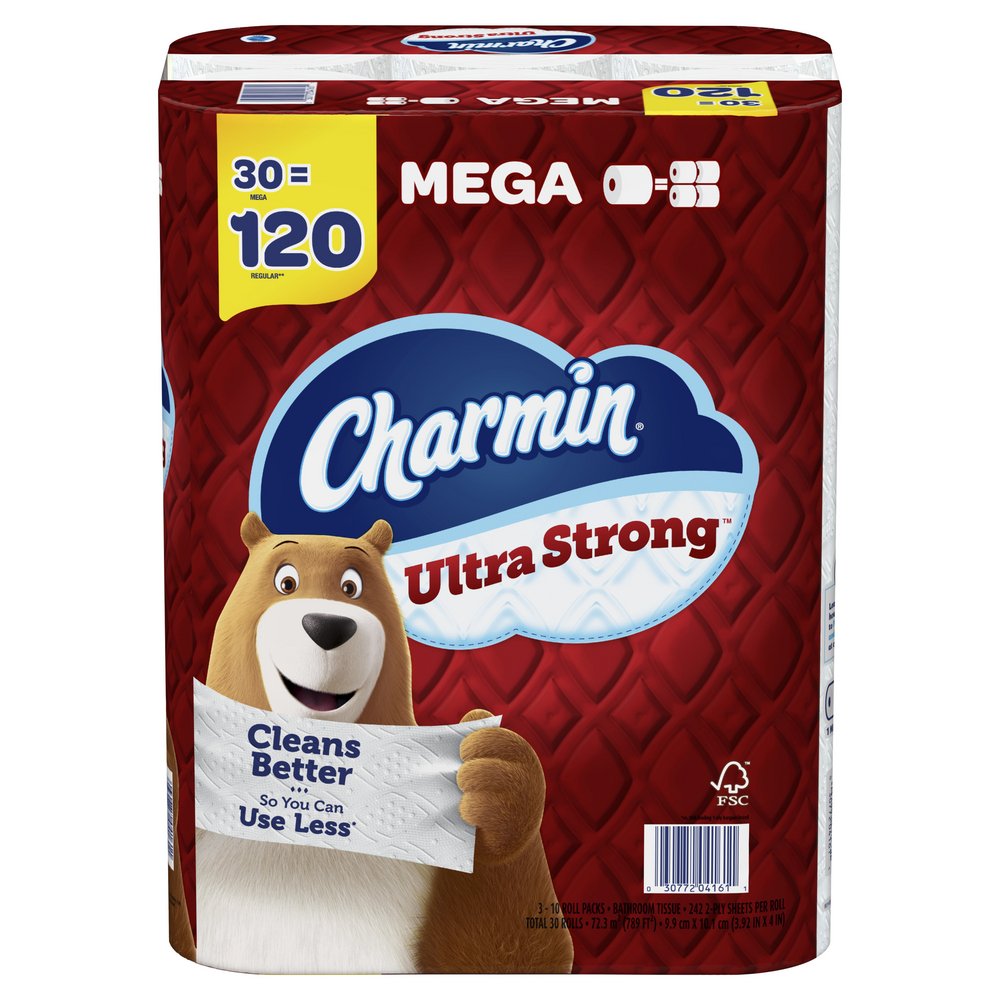 Charmin Ultra Strong Toilet Paper - Shop Toilet paper at H-E-B