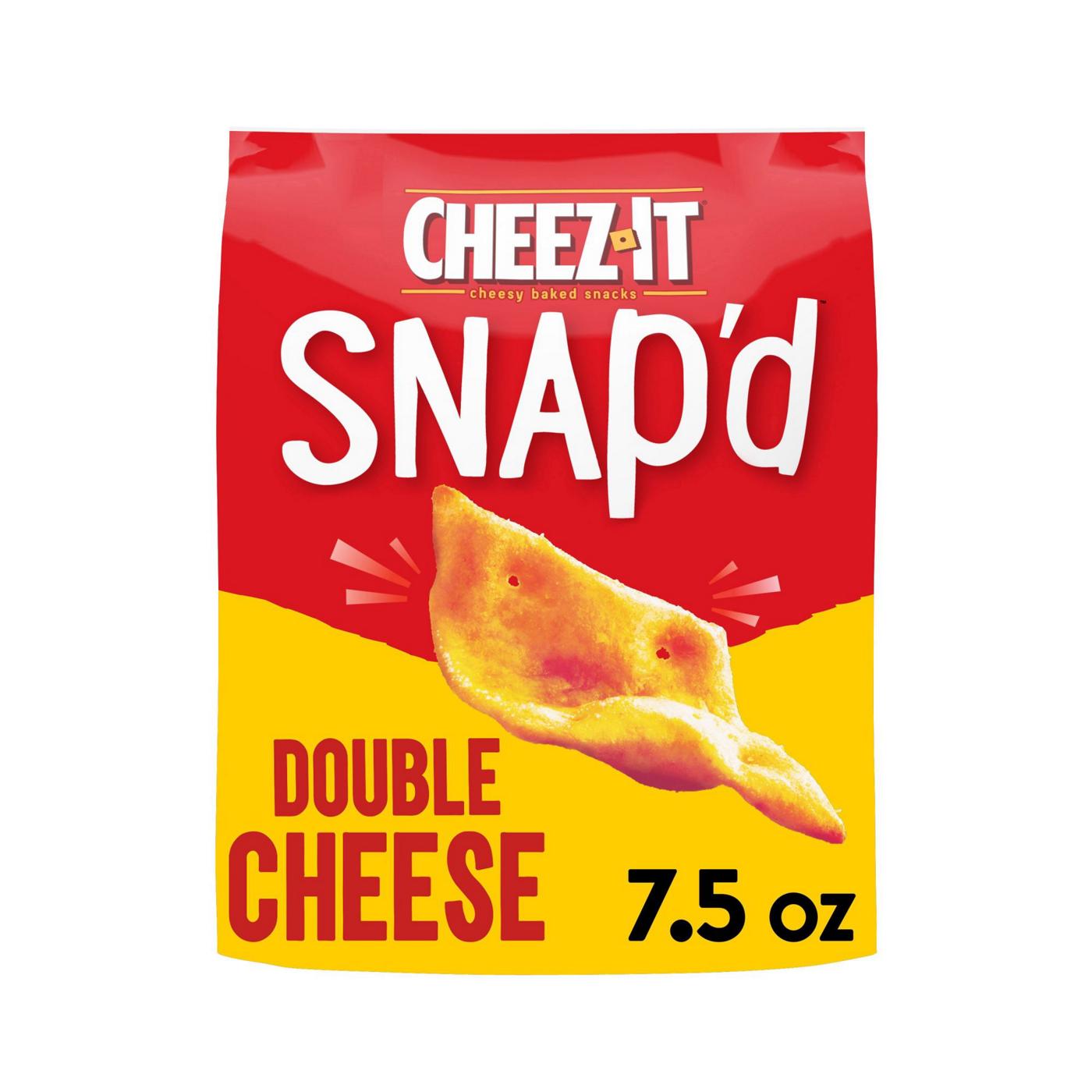 Cheez-It Snap'd Double Cheese Cracker Chips; image 1 of 6