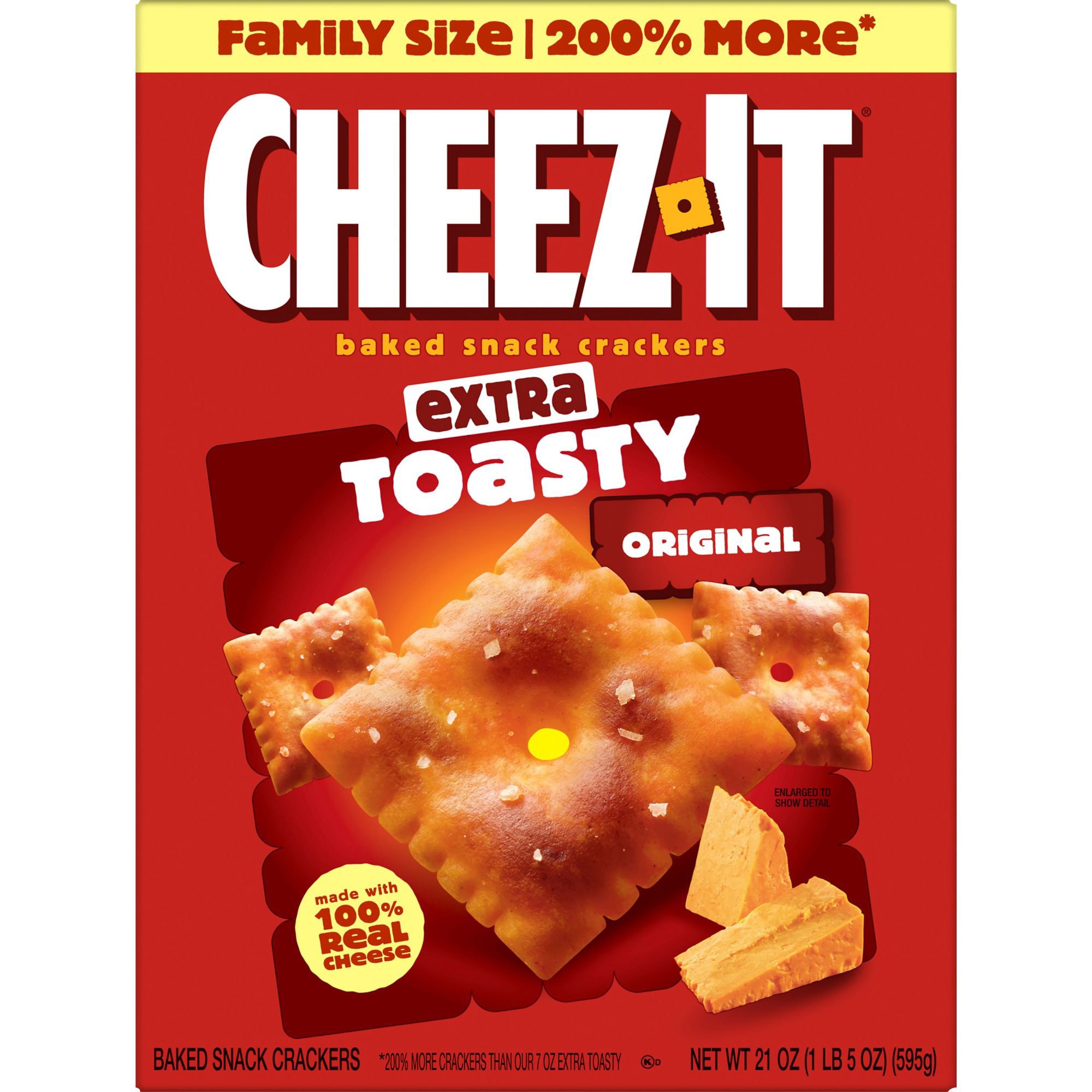 CheezIt Extra Toasty Cheese Crackers Shop Crackers & breadsticks at