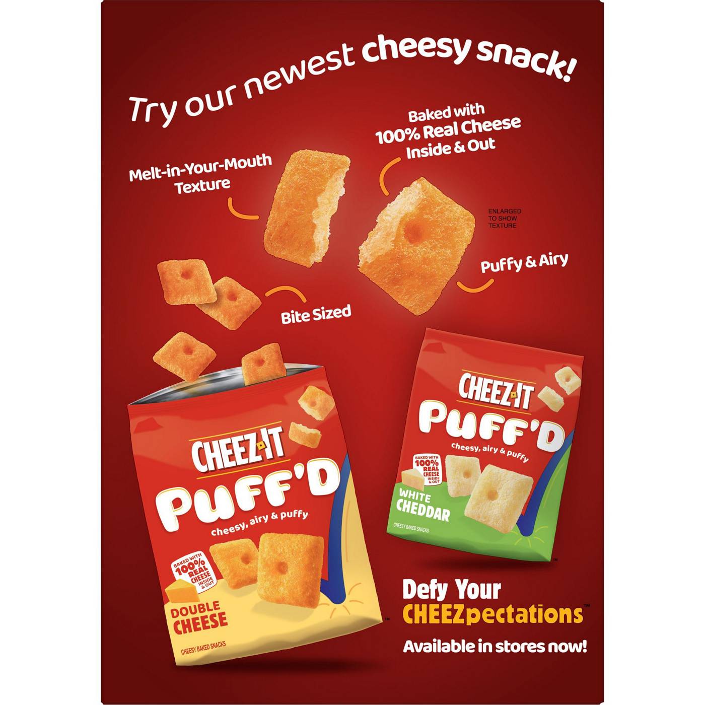 Cheez-It Extra Toasty Cheese Crackers; image 2 of 6